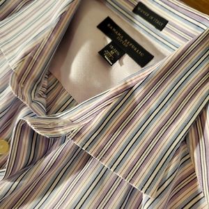 Banana republic mens long sleeve button down shirt medium cuffed sleeves